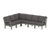 Thumbnail for Trex Yacht Club Modular 6-Piece Deep Seating Set