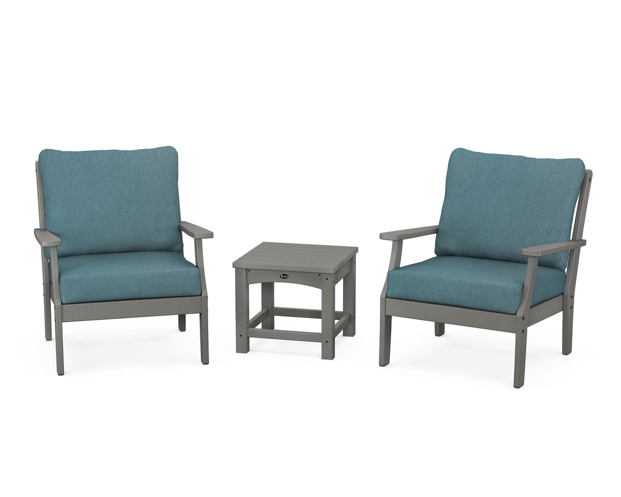 Trex Yacht Club 3-Piece Deep Seating Set