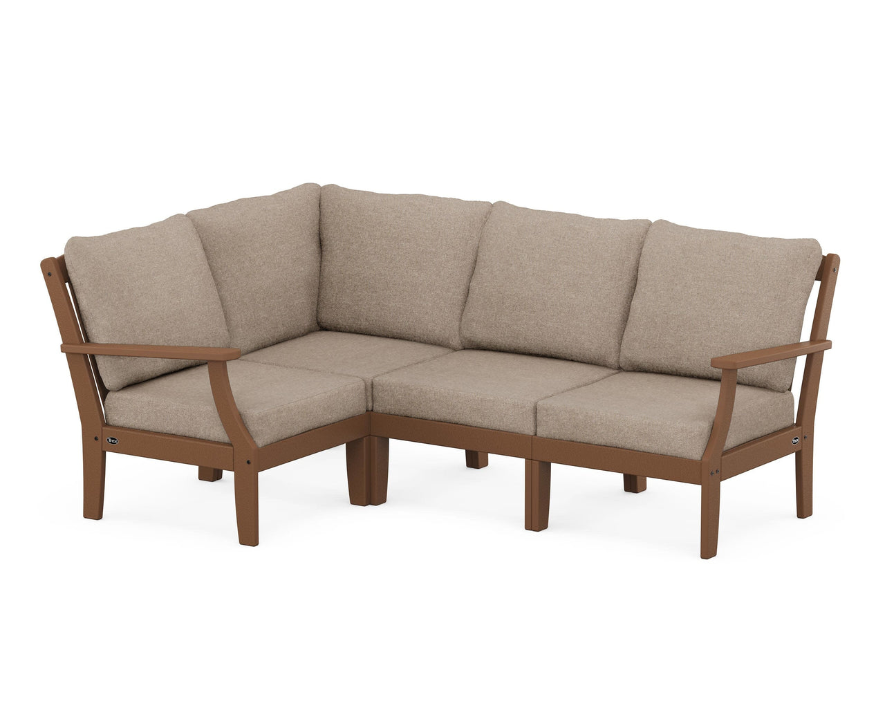 Trex Yacht Club Modular 4-Piece Deep Seating Set