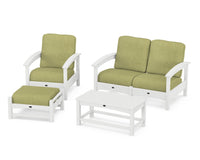 Thumbnail for Trex Rockport 4-Piece Deep Seating Conversation Group