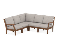 Thumbnail for Trex Yacht Club Modular 5-Piece Deep Seating Set