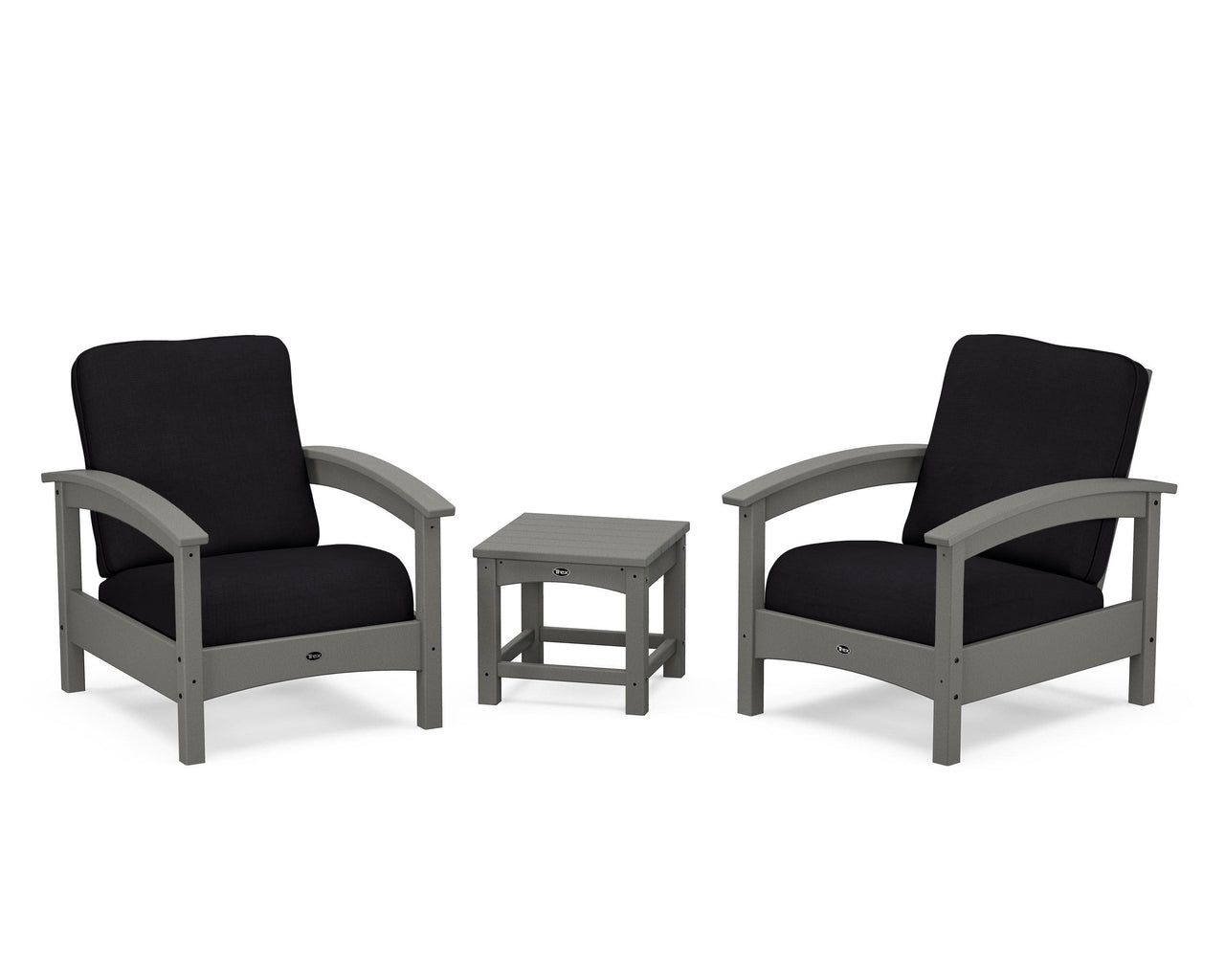 Trex Rockport Club 3-Piece Deep Seating Conversation Set