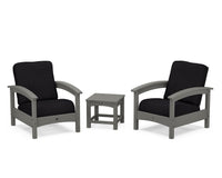 Thumbnail for Trex Rockport Club 3-Piece Deep Seating Conversation Set