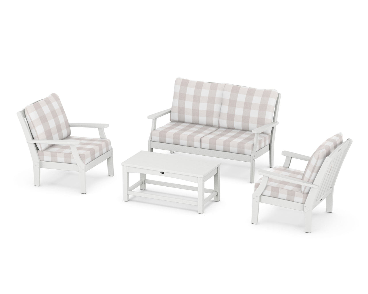 Trex Yacht Club 4-Piece Deep Seating Chair Set
