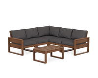 Thumbnail for Trex Eastport 6-Piece Deep Seating Sectional + Coffee Table Set