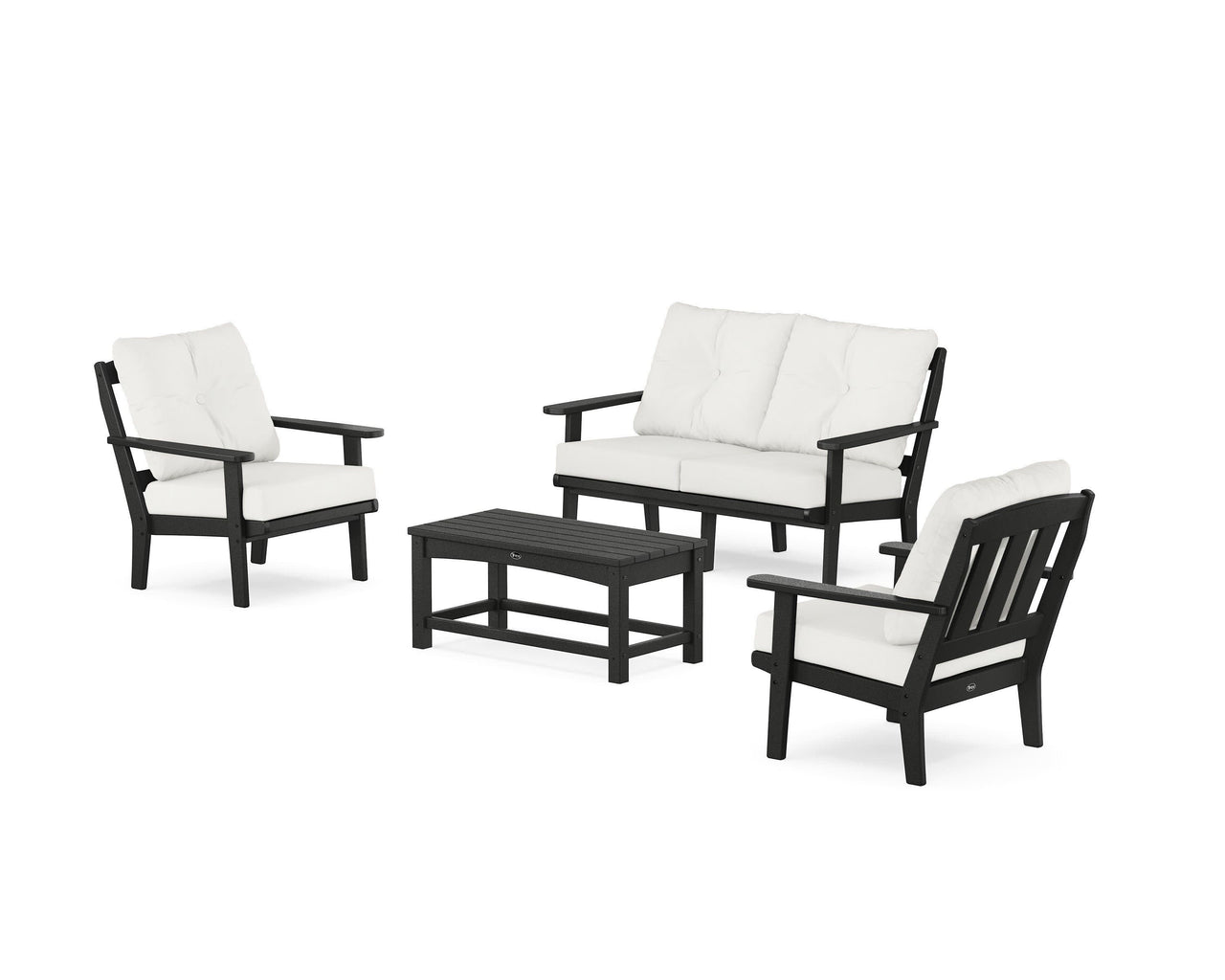 Trex Cape Cod 4-Piece Deep Seating Set with Loveseat