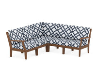 Thumbnail for Trex Yacht Club Modular 5-Piece Deep Seating Set
