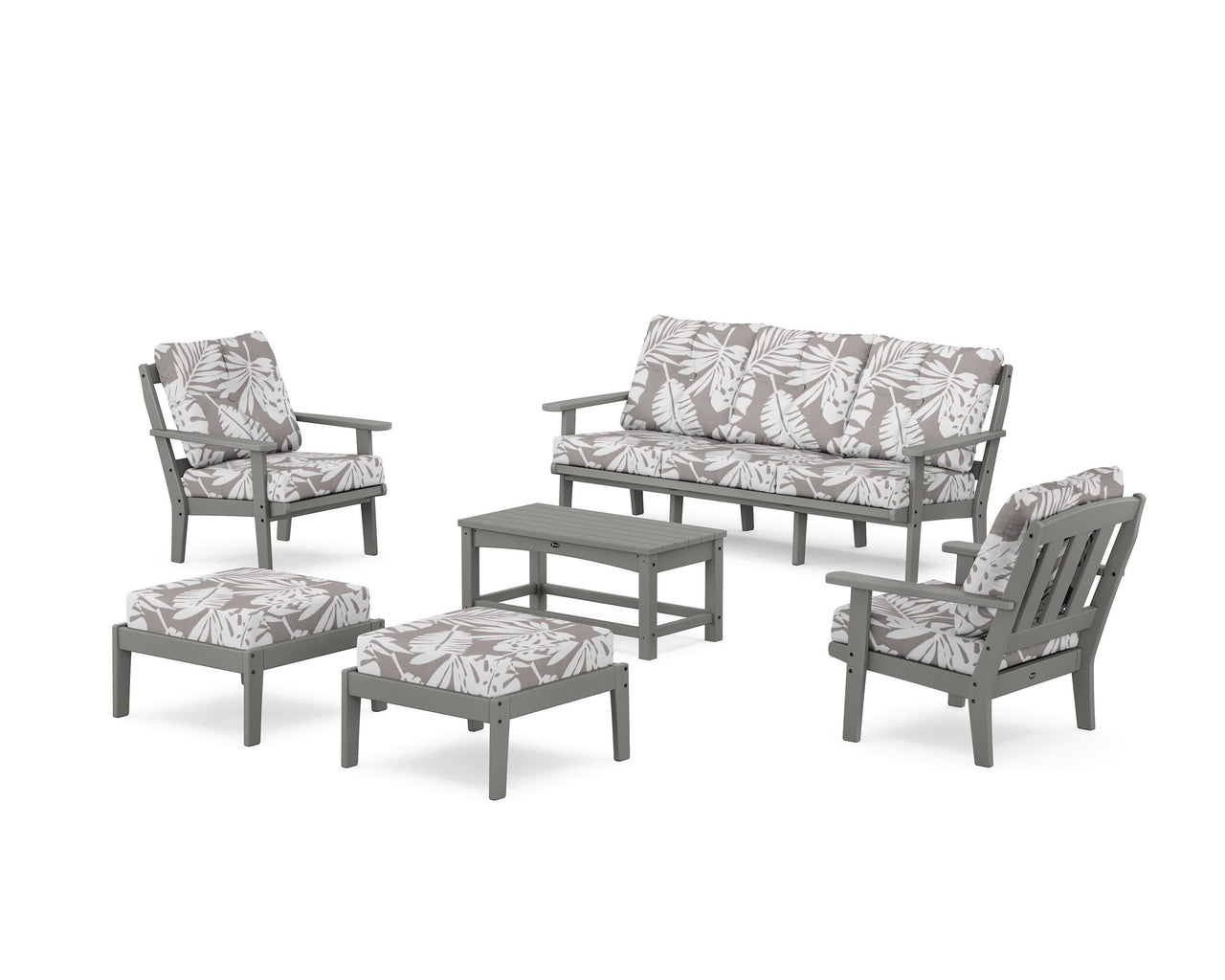 Trex Cape Cod 6-Piece Lounge Sofa Set