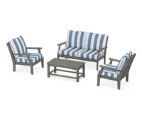 Thumbnail for Trex Yacht Club 4-Piece Deep Seating Chair Set