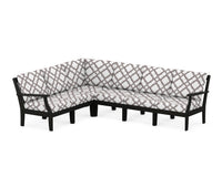 Thumbnail for Trex Yacht Club Modular 6-Piece Deep Seating Set