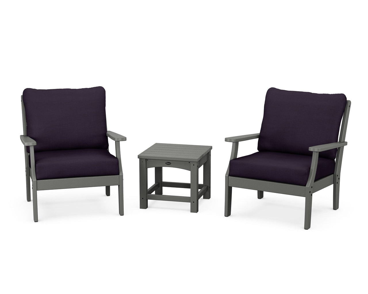 Trex Yacht Club 3-Piece Deep Seating Set