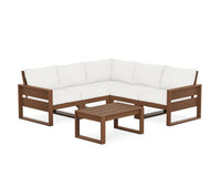 Thumbnail for Trex Eastport 6-Piece Deep Seating Sectional + Coffee Table Set