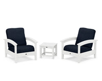 Thumbnail for Trex Rockport Club 3-Piece Deep Seating Conversation Set