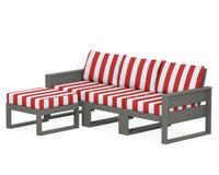 Thumbnail for Trex Eastport 4- Piece Sectional with Ottoman