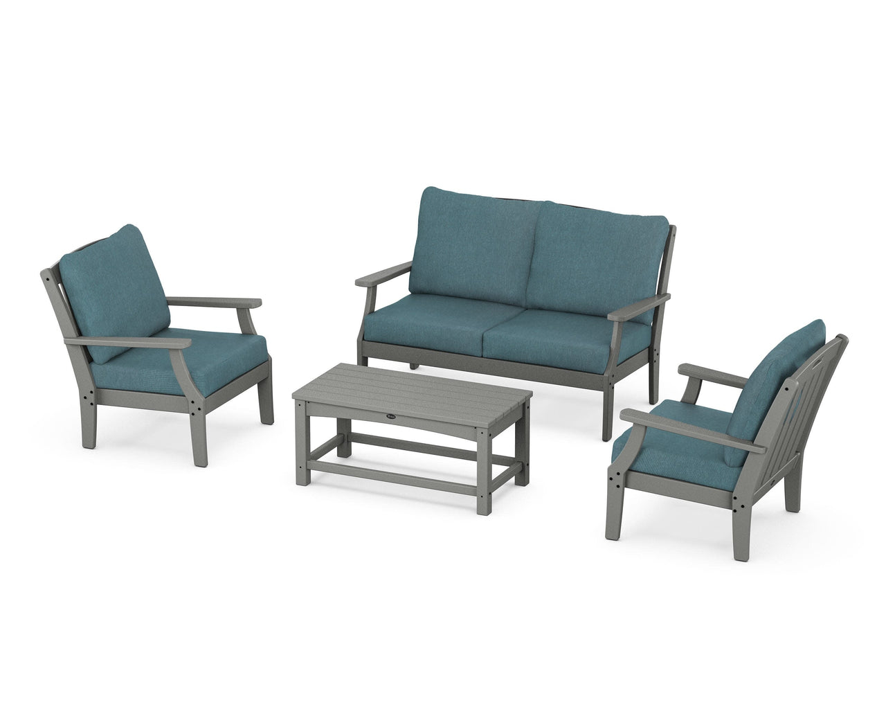 Trex Yacht Club 4-Piece Deep Seating Chair Set