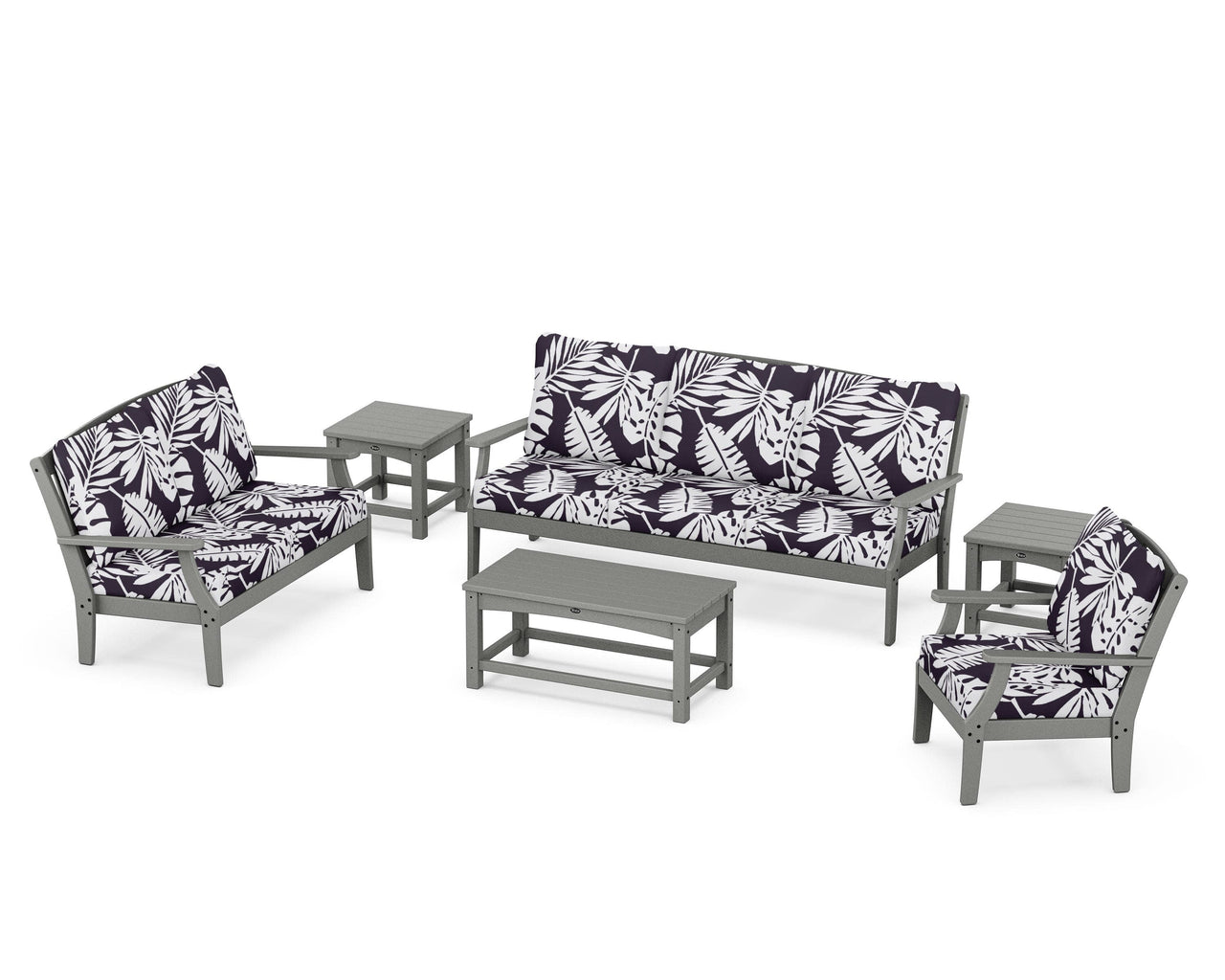 Trex Yacht Club 6-Piece Deep Seating Set