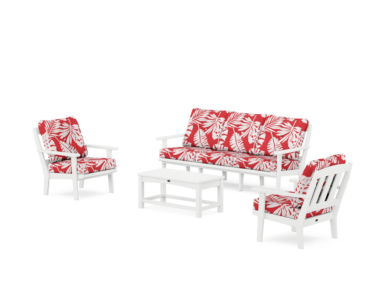 Trex Cape Cod 4-Piece Deep Seating Set with Sofa