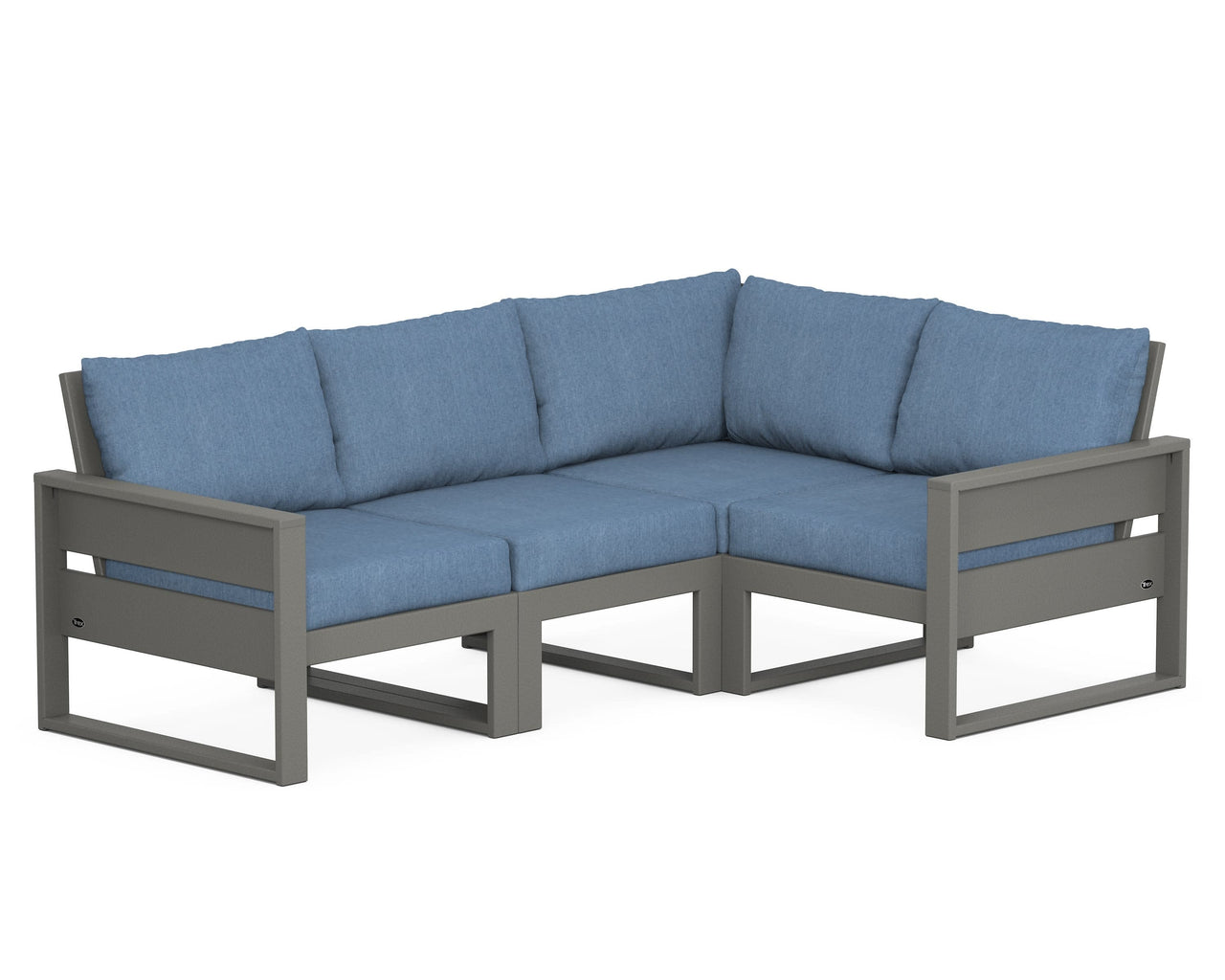 Trex Eastport 4- Piece Sectional