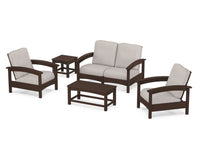 Thumbnail for Trex Rockport Club 6-Piece Deep Seating Conversation Set