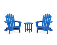 Thumbnail for Trex 3-Piece Monterey Bay Folding Adirondack Set