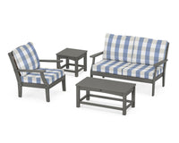 Thumbnail for Trex Yacht Club 4-Piece Deep Seating Set