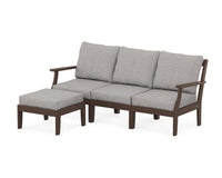 Thumbnail for Trex Yacht Club Modular 4-Piece Deep Seating Set with Ottoman
