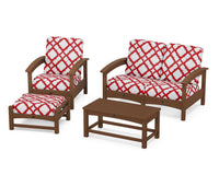 Thumbnail for Trex Rockport 4-Piece Deep Seating Conversation Group