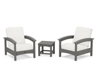 Thumbnail for Trex Rockport Club 3-Piece Deep Seating Conversation Set