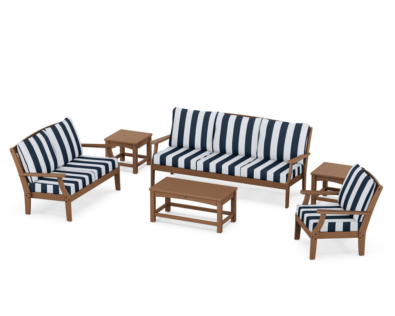 Trex Yacht Club 6-Piece Deep Seating Set