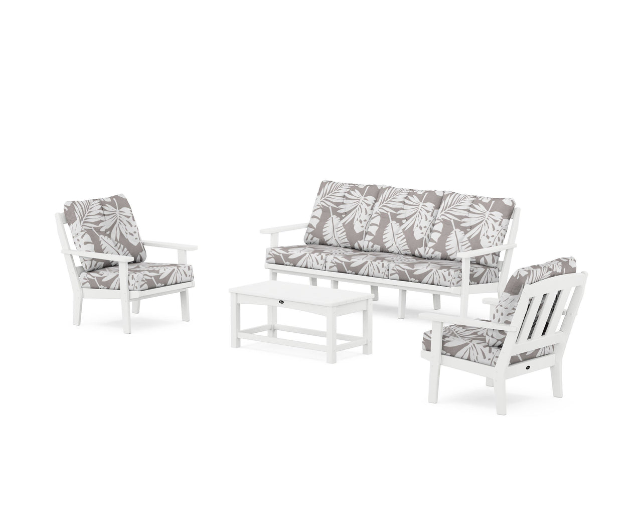 Trex Cape Cod 4-Piece Deep Seating Set with Sofa