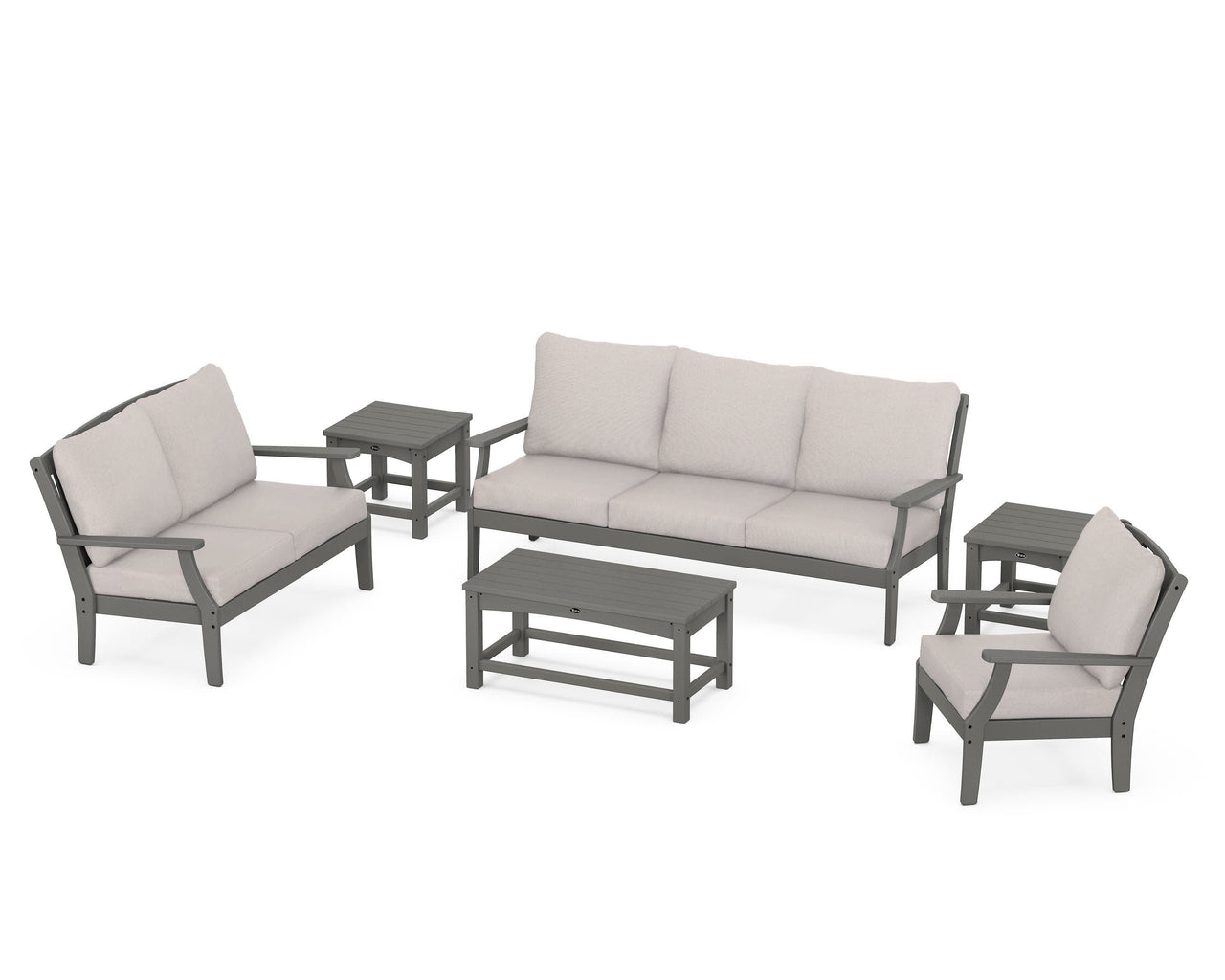 Trex Yacht Club 6-Piece Deep Seating Set