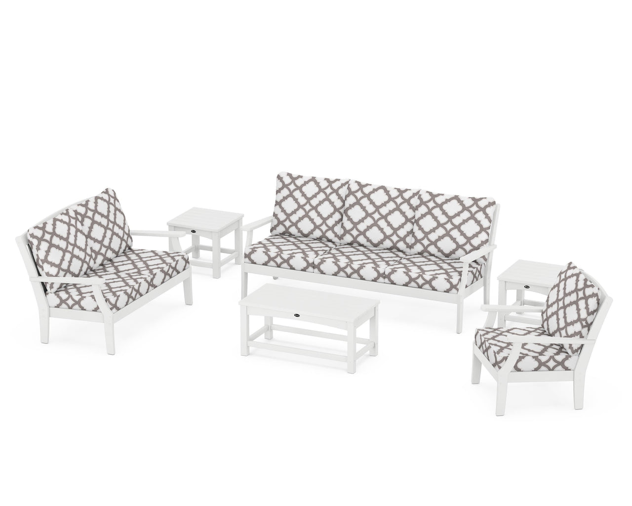 Trex Yacht Club 6-Piece Deep Seating Set