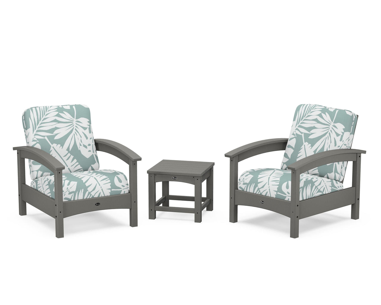 Trex Rockport Club 3-Piece Deep Seating Conversation Set