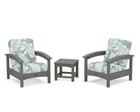 Thumbnail for Trex Rockport Club 3-Piece Deep Seating Conversation Set