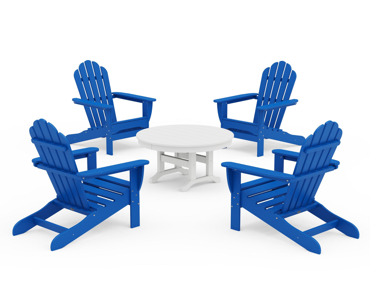 Trex 5-Piece Monterey Bay Adirondack Chair Conversation Group