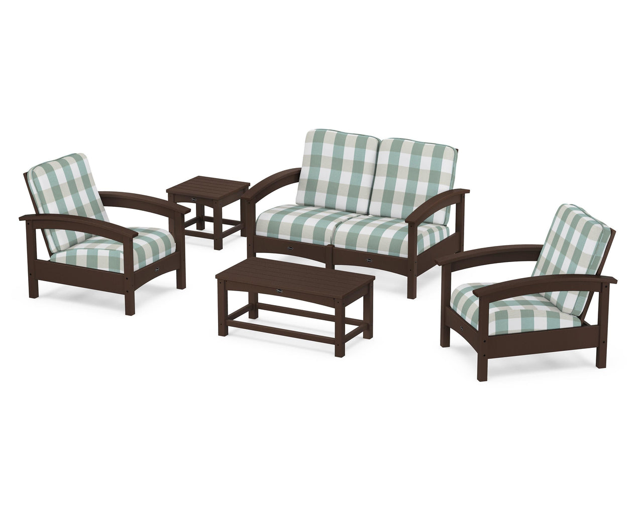 Trex Rockport Club 6-Piece Deep Seating Conversation Set