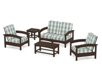 Thumbnail for Trex Rockport Club 6-Piece Deep Seating Conversation Set
