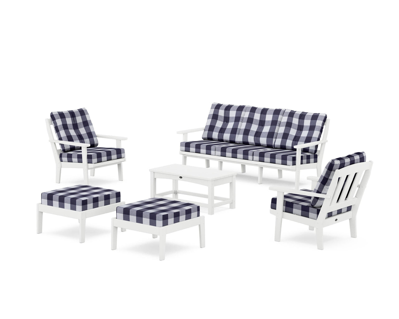 Trex Cape Cod 6-Piece Lounge Sofa Set