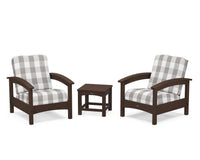 Thumbnail for Trex Rockport Club 3-Piece Deep Seating Conversation Set