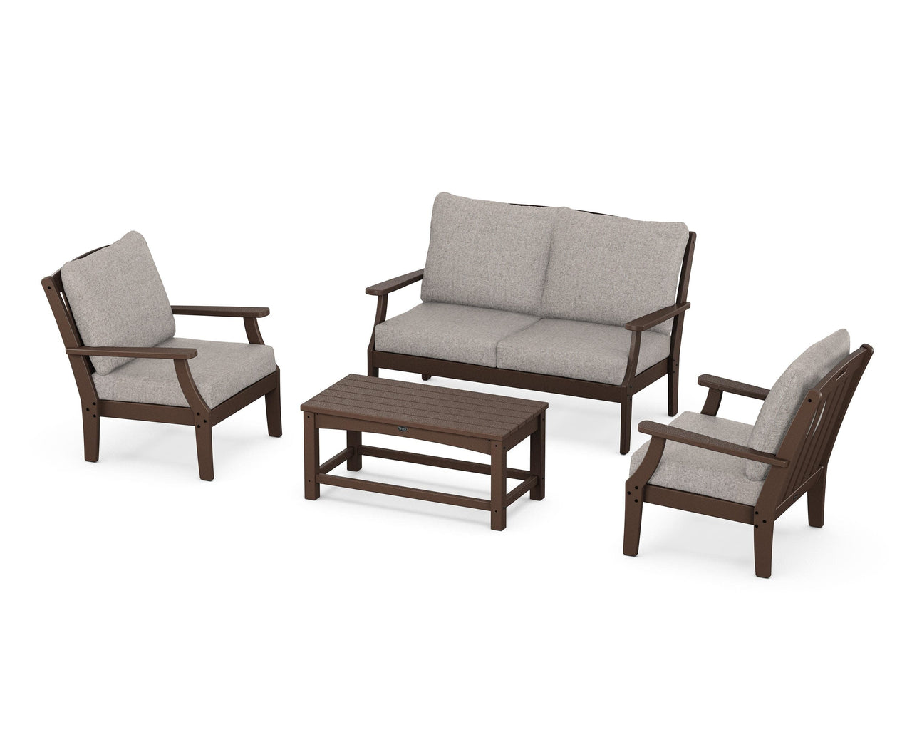 Trex Yacht Club 4-Piece Deep Seating Chair Set