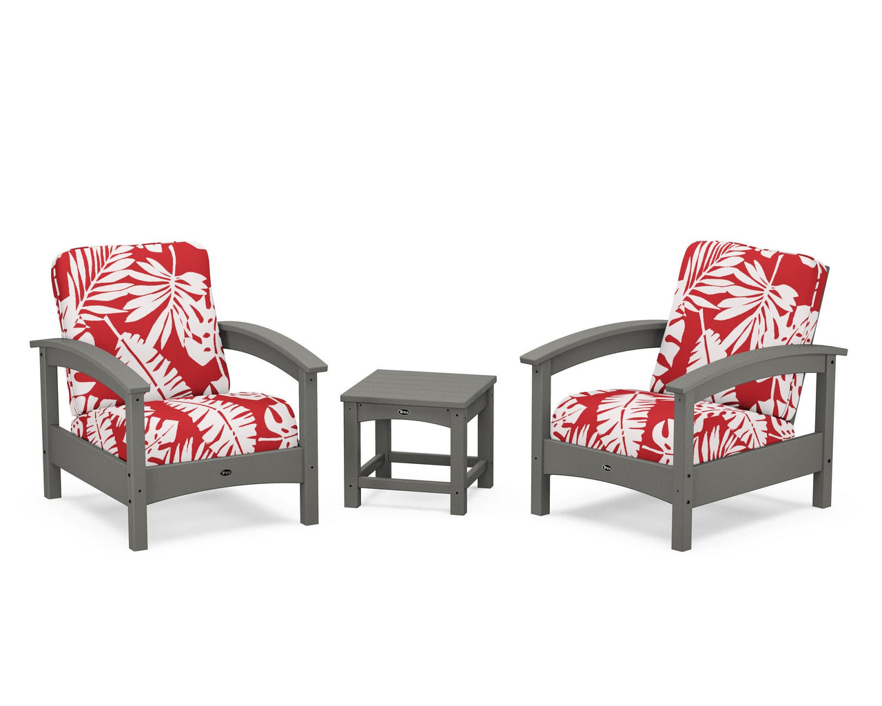 Trex Rockport Club 3-Piece Deep Seating Conversation Set