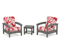 Thumbnail for Trex Rockport Club 3-Piece Deep Seating Conversation Set