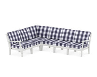 Thumbnail for Trex Yacht Club Modular 6-Piece Deep Seating Set
