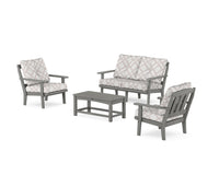 Thumbnail for Trex Cape Cod 4-Piece Deep Seating Set with Loveseat