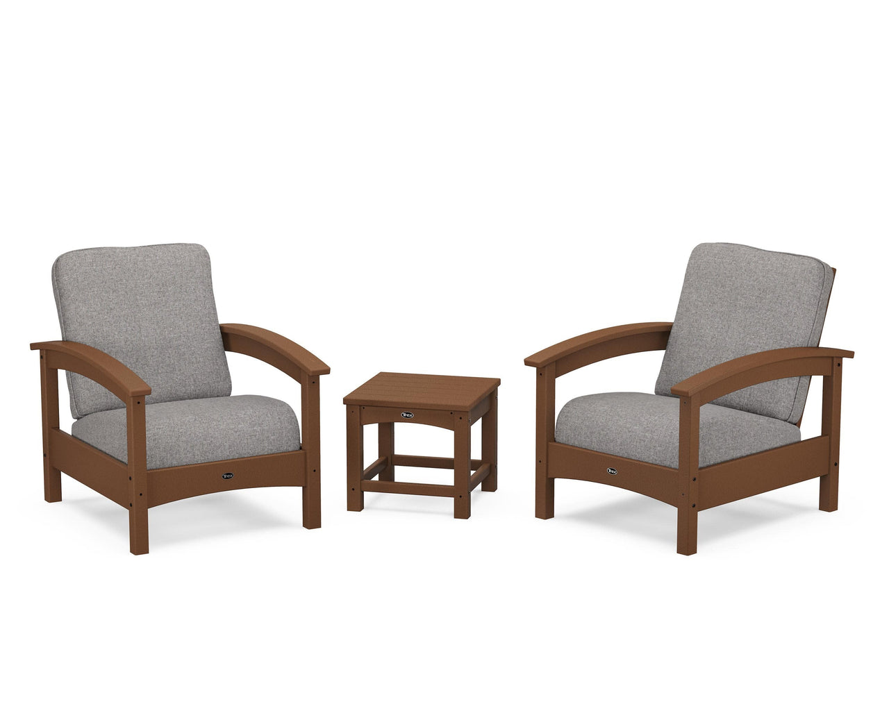 Trex Rockport Club 3-Piece Deep Seating Conversation Set