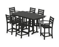 Thumbnail for Trex Monterey Bay 7-Piece Farmhouse Arm Chair Counter Set
