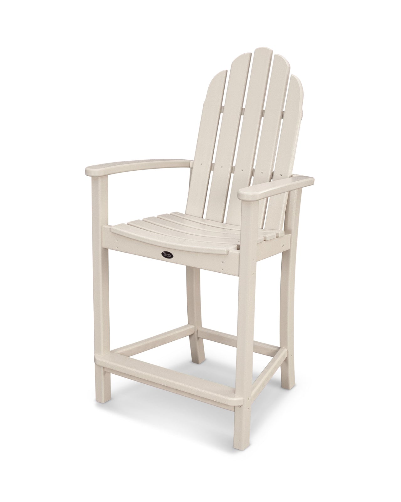 Trex Cape Cod Adirondack Counter Chair - Sand Castle