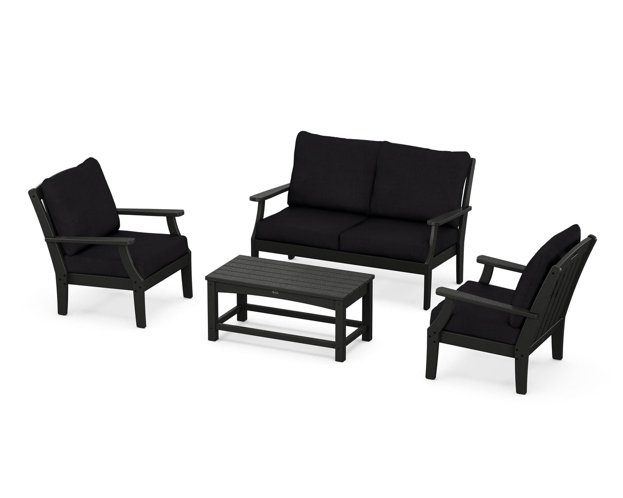 Trex Yacht Club 4-Piece Deep Seating Chair Set