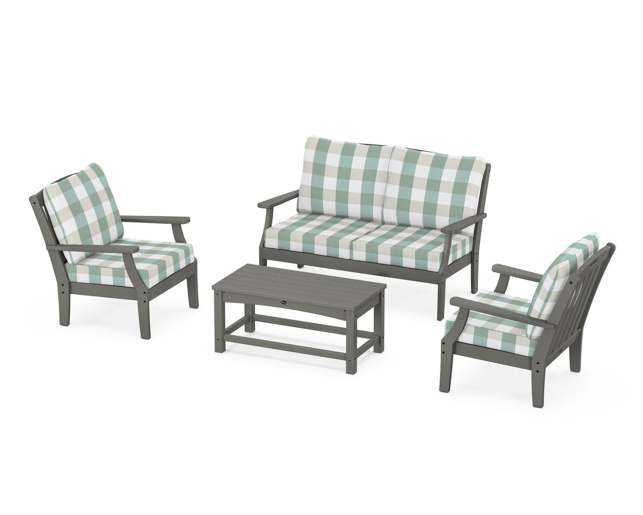 Trex Yacht Club 4-Piece Deep Seating Chair Set