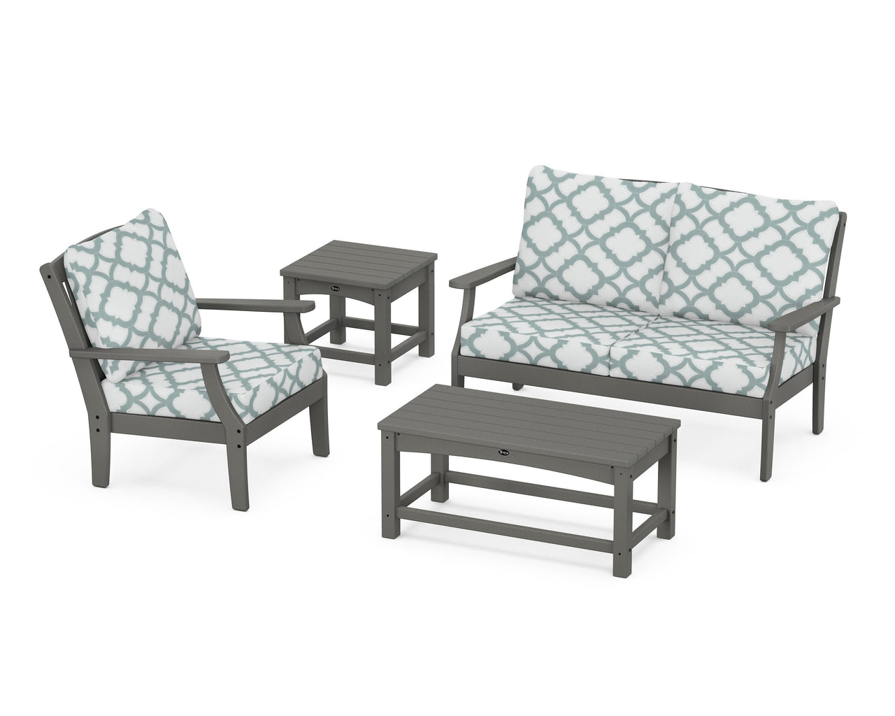 Trex Yacht Club 4-Piece Deep Seating Set